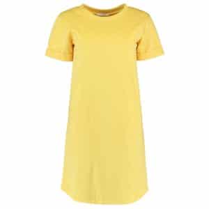 Ann dame t-shirt kjole - Gul - Størrelse XL