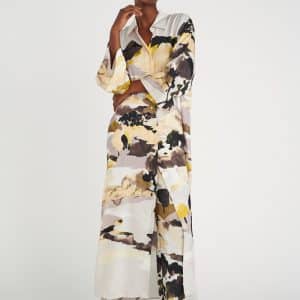 Inwear Madelineiw Kjole 7072 301161 Gul, Størrelse: 36, Farve: Gul Landscape, Dame