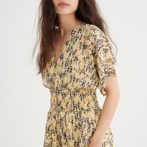 Inwear Vereeiw Long Kjole 7212 301260 Gul, Størrelse: 36, Farve: Gul Multicolorcolour, Dame