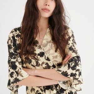 Inwear Vulioiw New Hazini Kjole 7238 301258 Gul, Størrelse: 42, Farve: Gul Jungle Fever, Dame